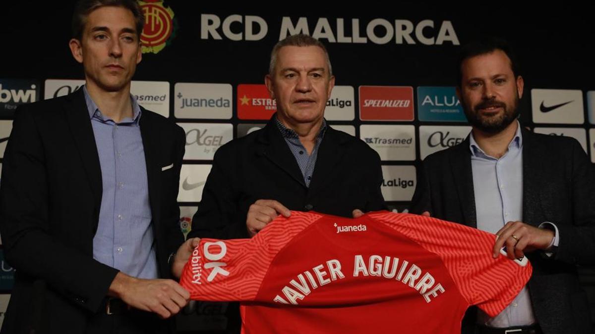 Javier Aguirre, presentado como nuevo entrenador del Real Mallorca