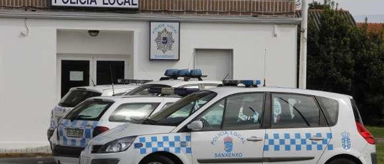 Sede de la Policía Local de Sanxenxo. // Gustavo Santos