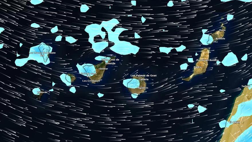 Pronóstico del tiempo en Canarias (del 2 al 7 de enero)