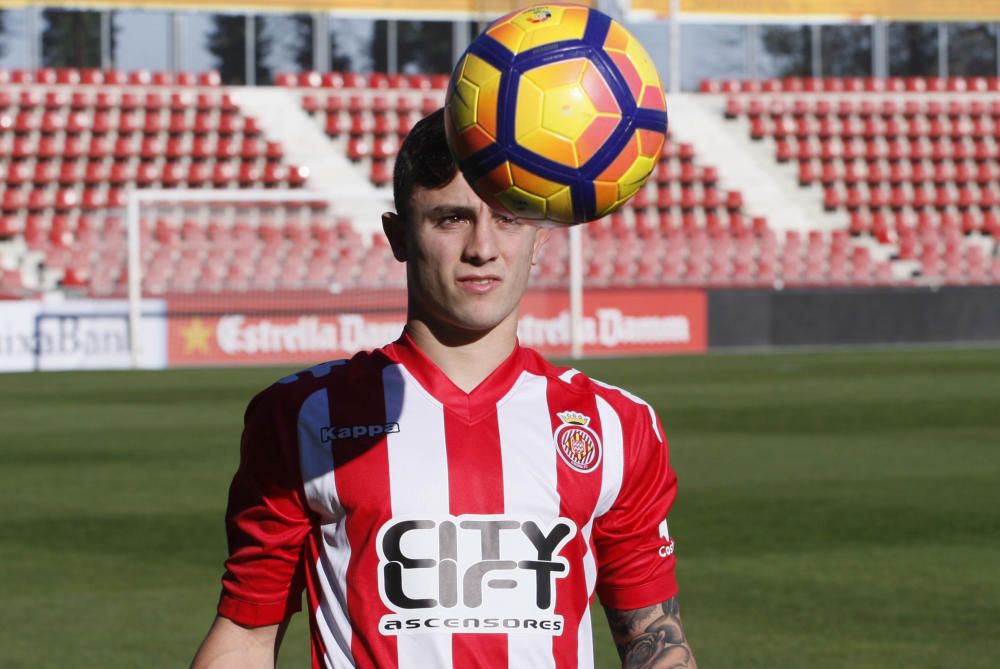 El Girona presenta Maffeo i Angeliño