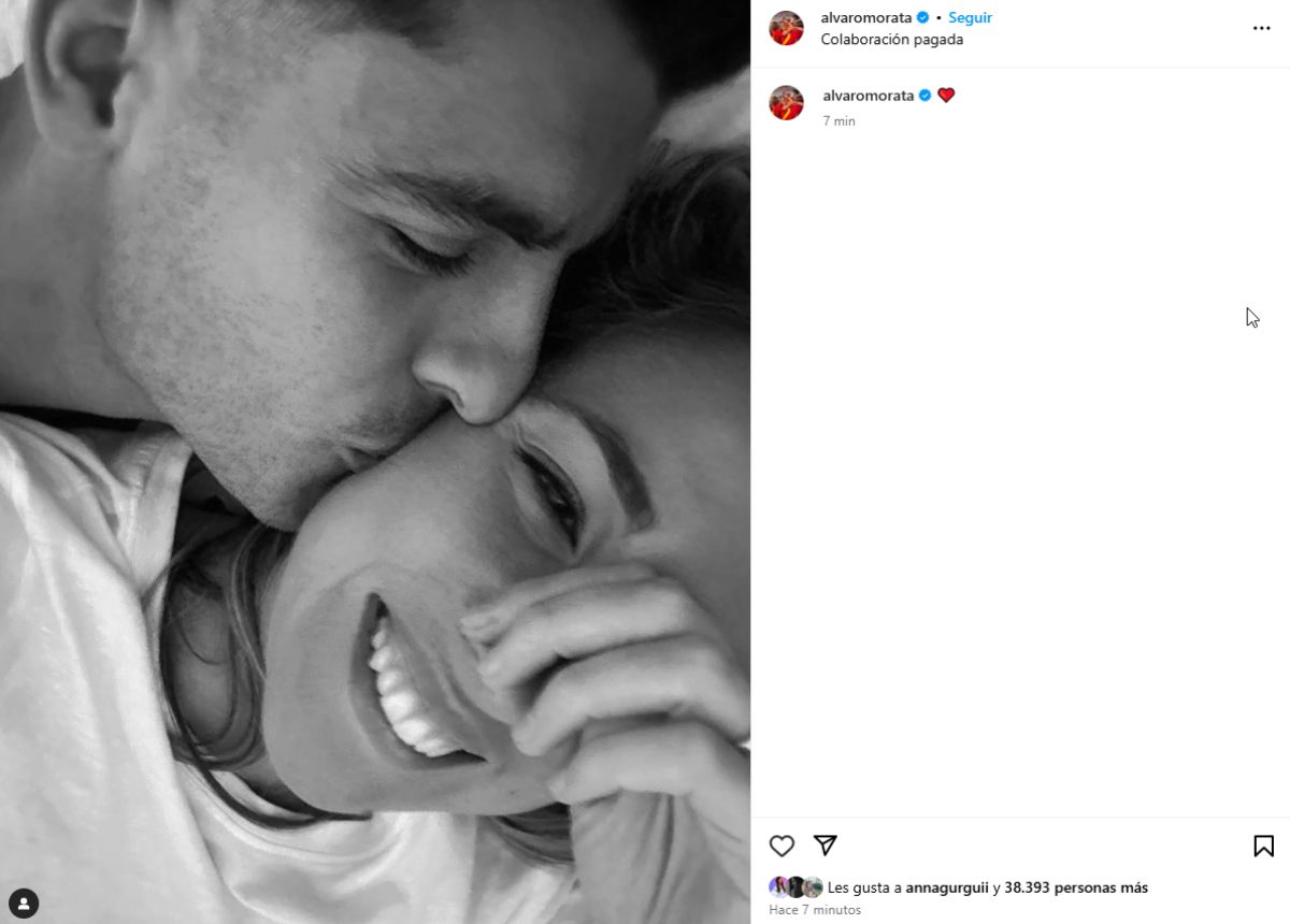 Álvaro Morata y Alice Campello, la reconciliación con colaboración pagada