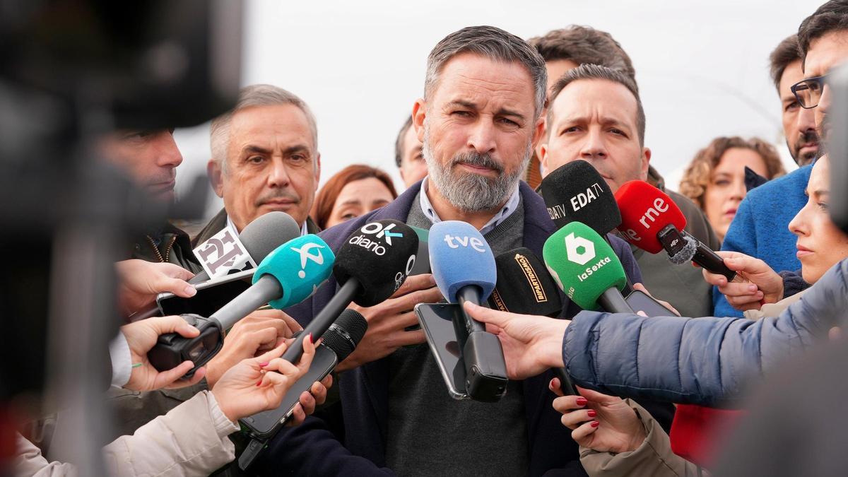 Abascal, de nuevo el candidato autonómico’ de Vox