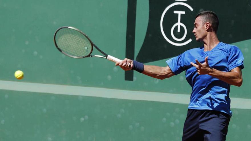 Carlos Gimeno, ayer durante el torneo. | RCTO