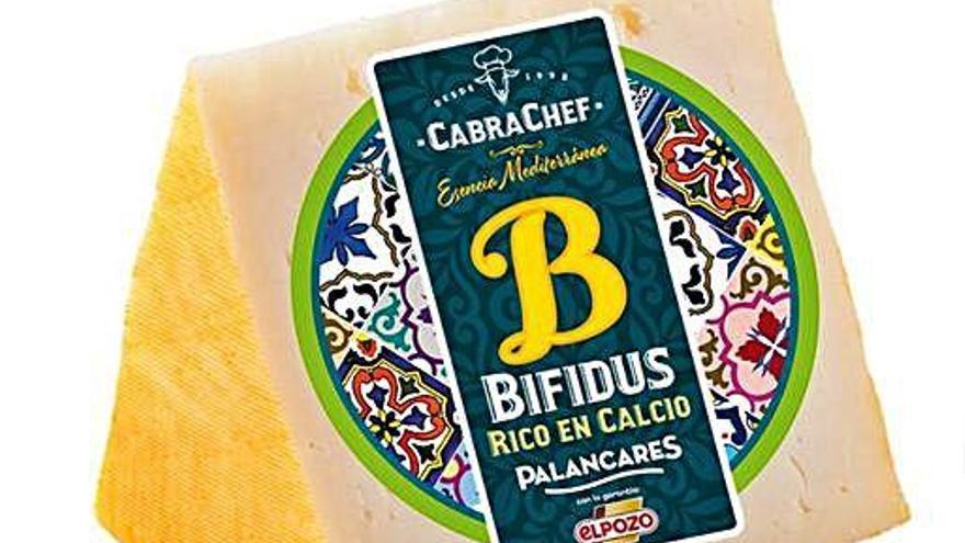 La cuña de queso &#039;Cabrachef&#039; es el último producto que Palancares Alimentación ha puesto en el mercado.