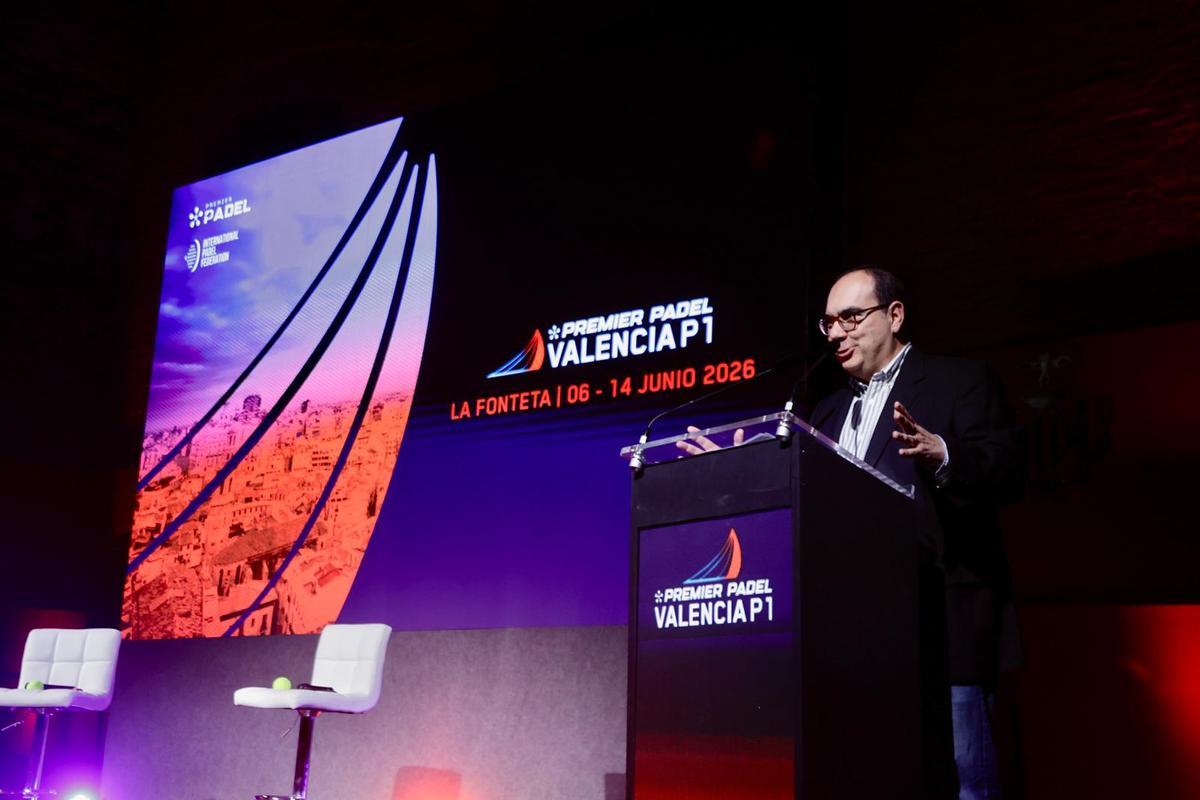 Presentación del Valencia Premier Pádel P1