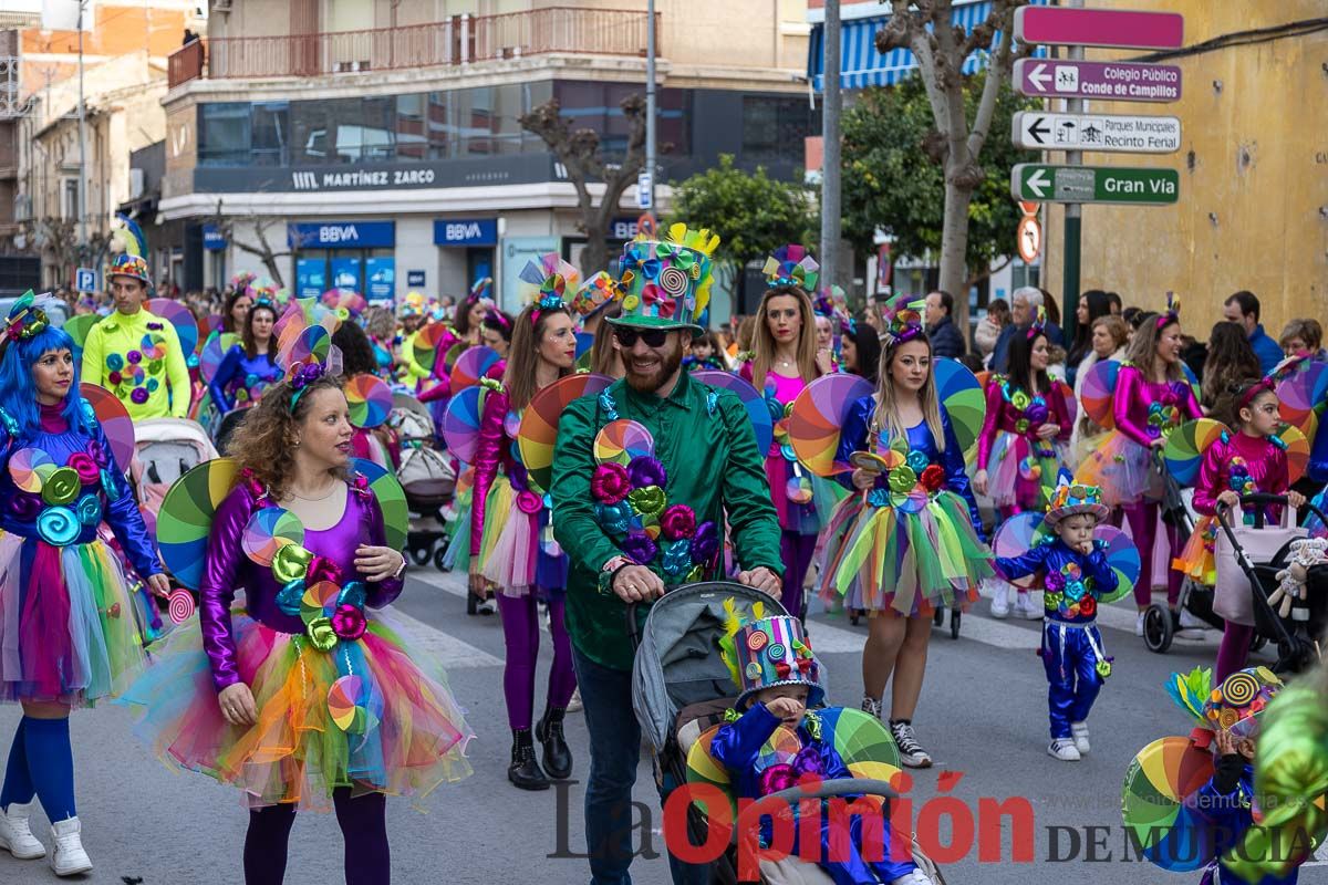 Los niños toman las calles de Cehegín en su desfile de Carnaval