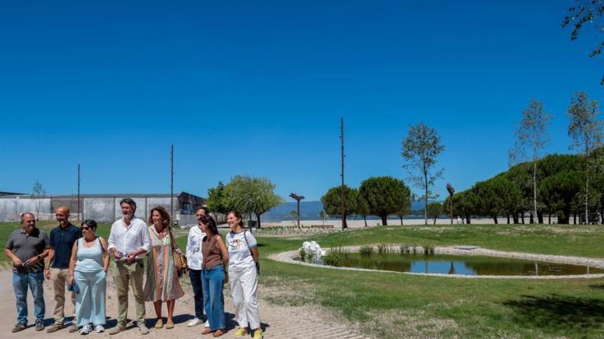Así es la nueva zona verde de Vilagarcía, en O Ramal