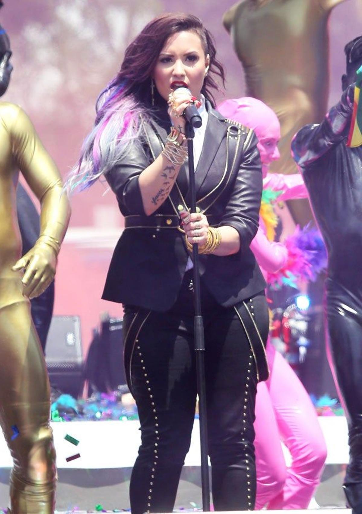 Demi Lovato, de concierto en concierto