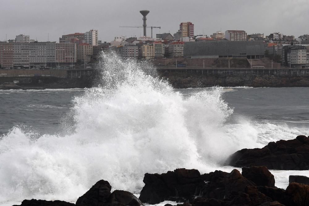 Temporal costero en A Coruña