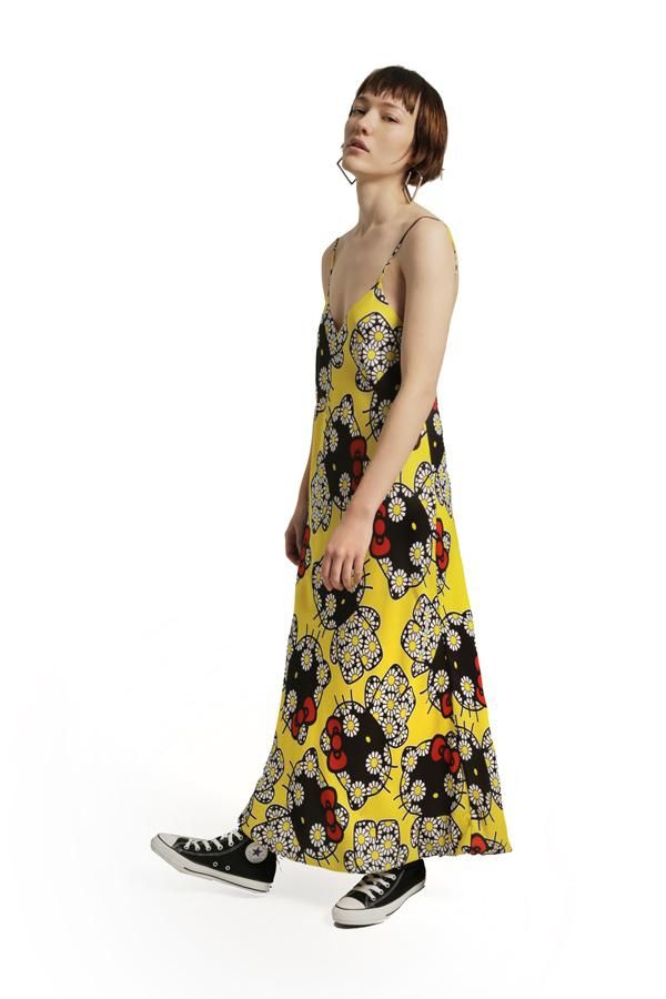 Hello Kitty x María Escoté, vestido amarillo