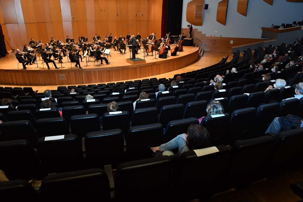 Primer concierto de la Orquesta Sinfónica tras la pandemia de Covid-19