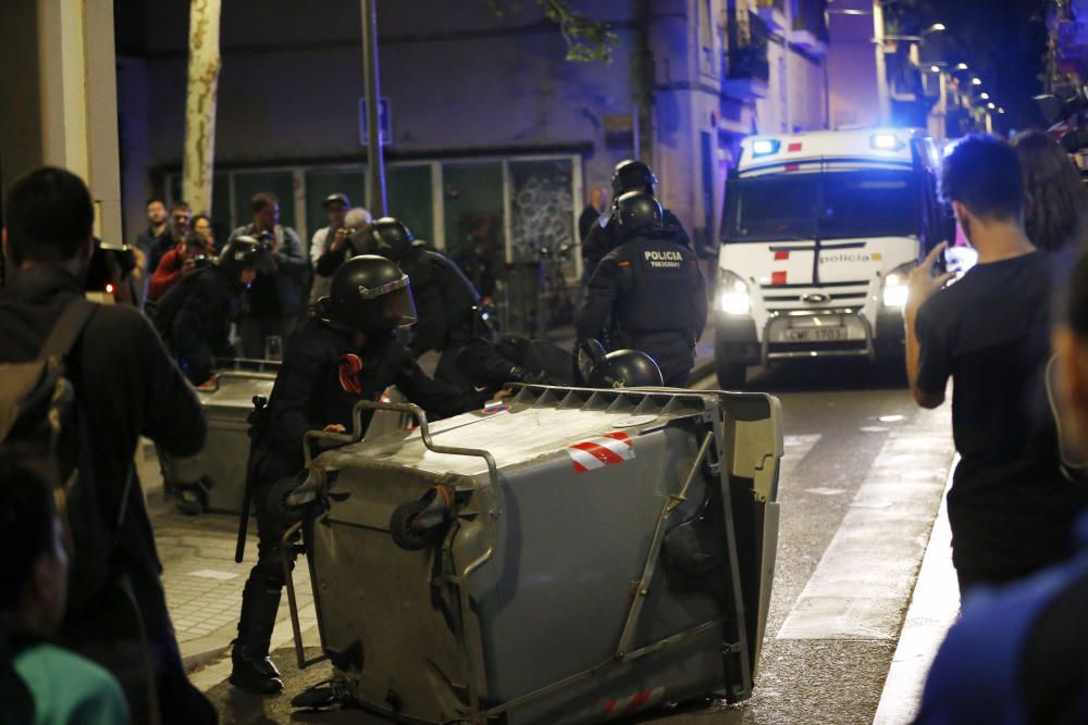 Nueva noche de disturbios en Barcelona