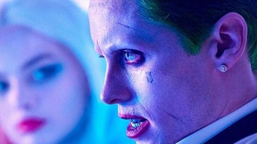 Jared Leto interpretando a Joker.