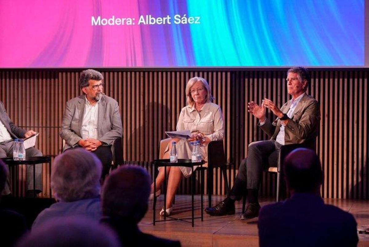 Acto de Suma Barça en el recinto modernista de Sant Pau