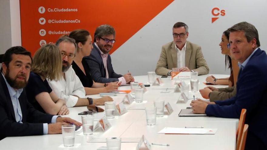 Reunión de la Ejecutiva de Ciudadanos.