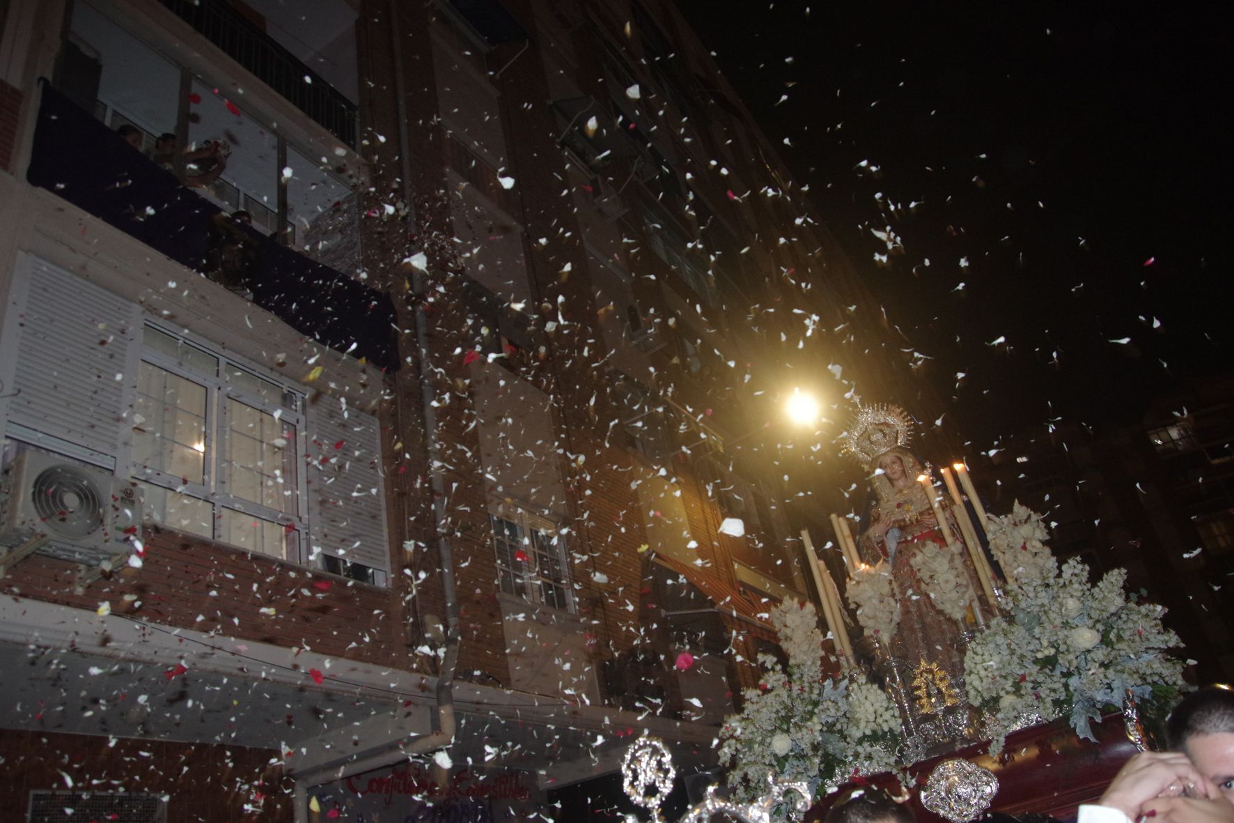 Procesión de alabanza de la Virgen del Mar por Nuevo San Andrés