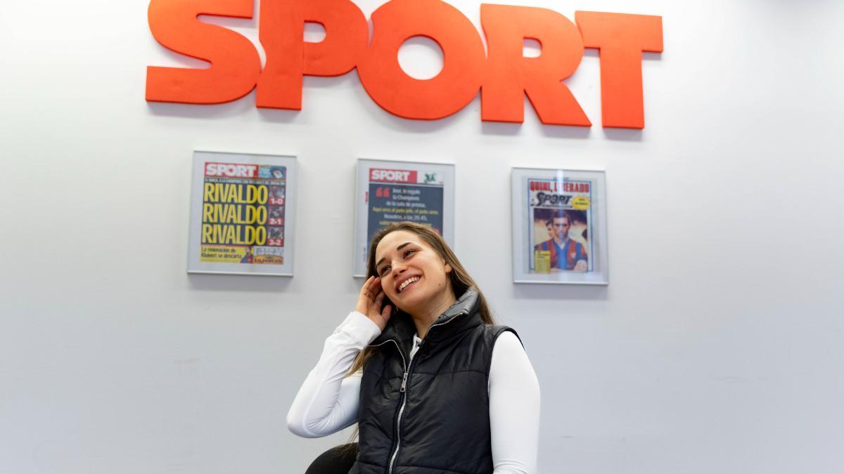 Tania Álvarez se mostró ambiciosa en SPORT