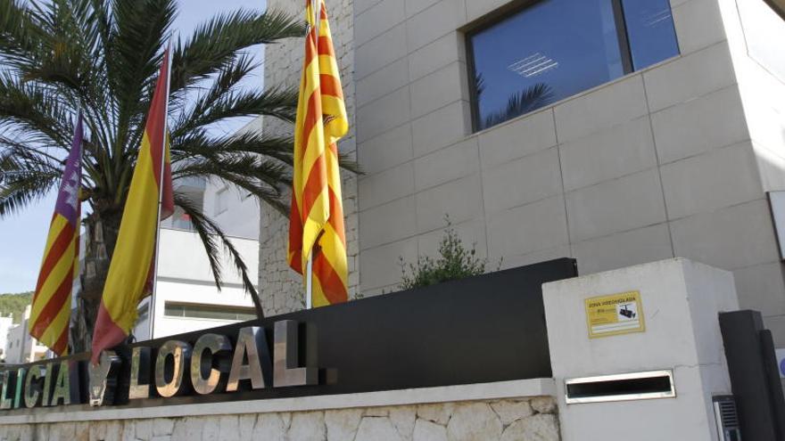 Retén de la Policía Local de Santa Eulària