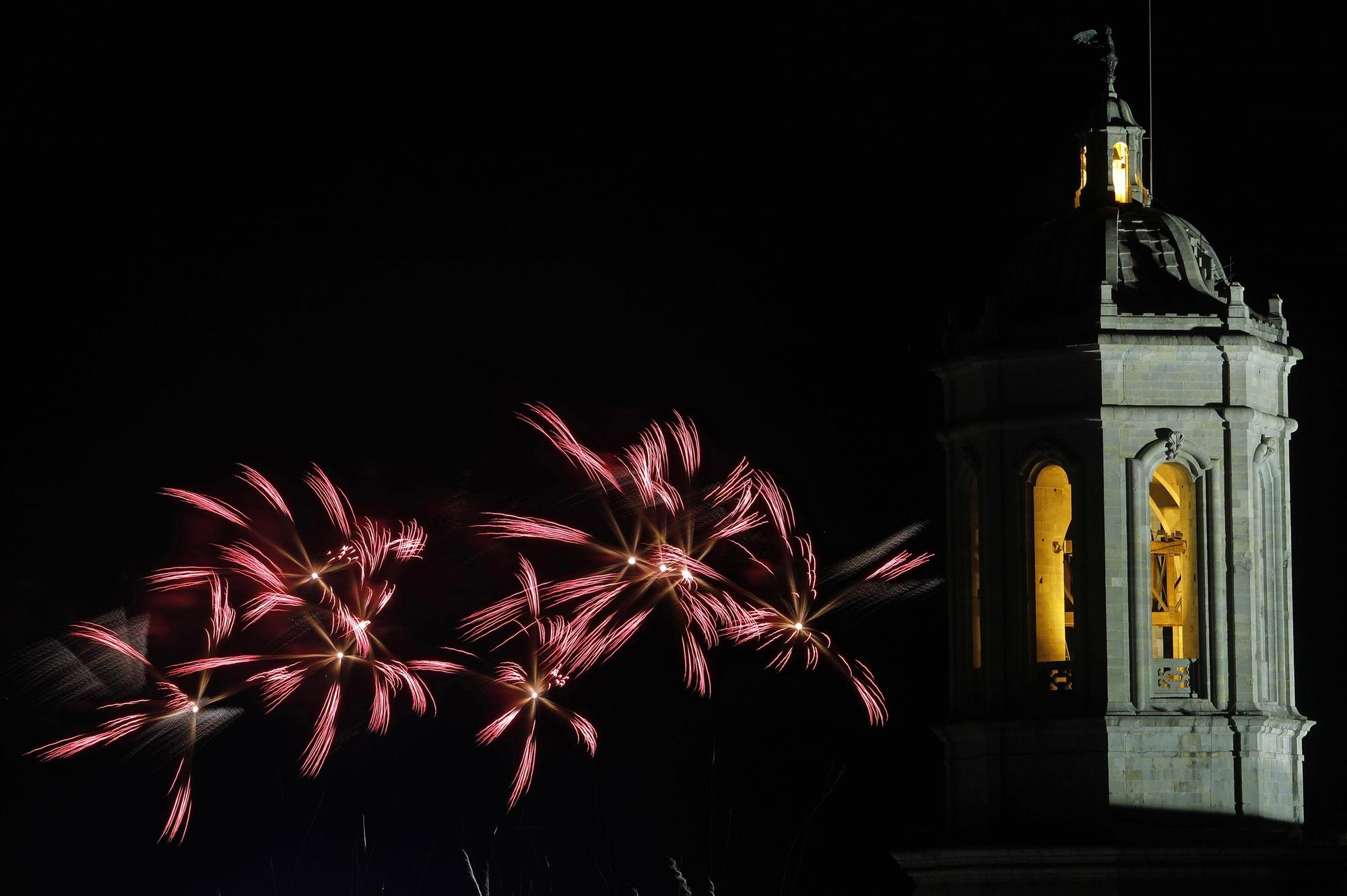 Castell de focs a Girona 2021