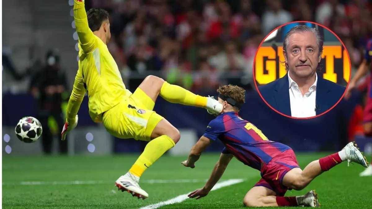 Josep Pedrerol se moja sobre el posible penalti a Fermín