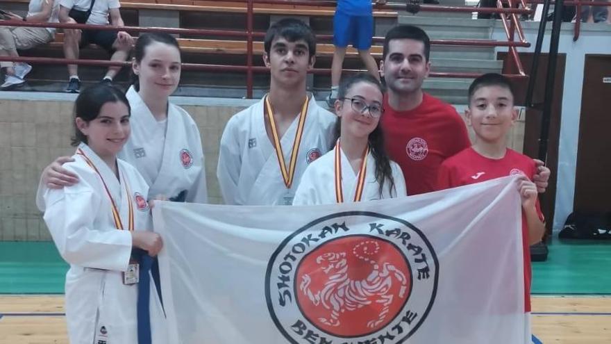 Medallistas del Shotokan Karate Benavente