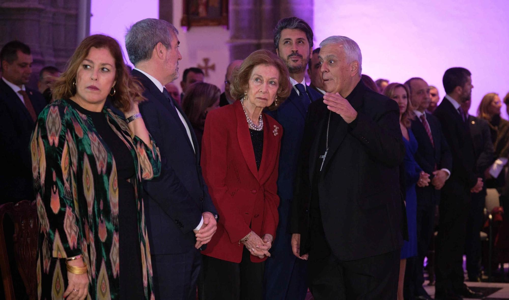 La reina emérita Doña Sofía asiste al concierto del 30 aniversario del Grupo de Ciudades Patrimonio de la Humanidad