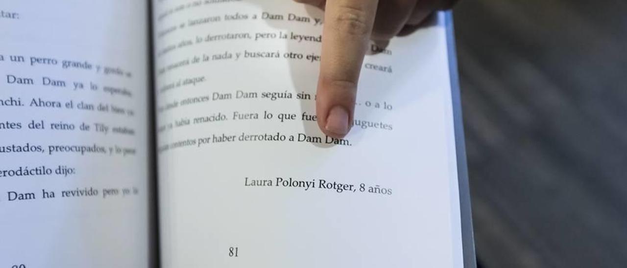 Texto de Laura, hermana de Marc Polonyi.