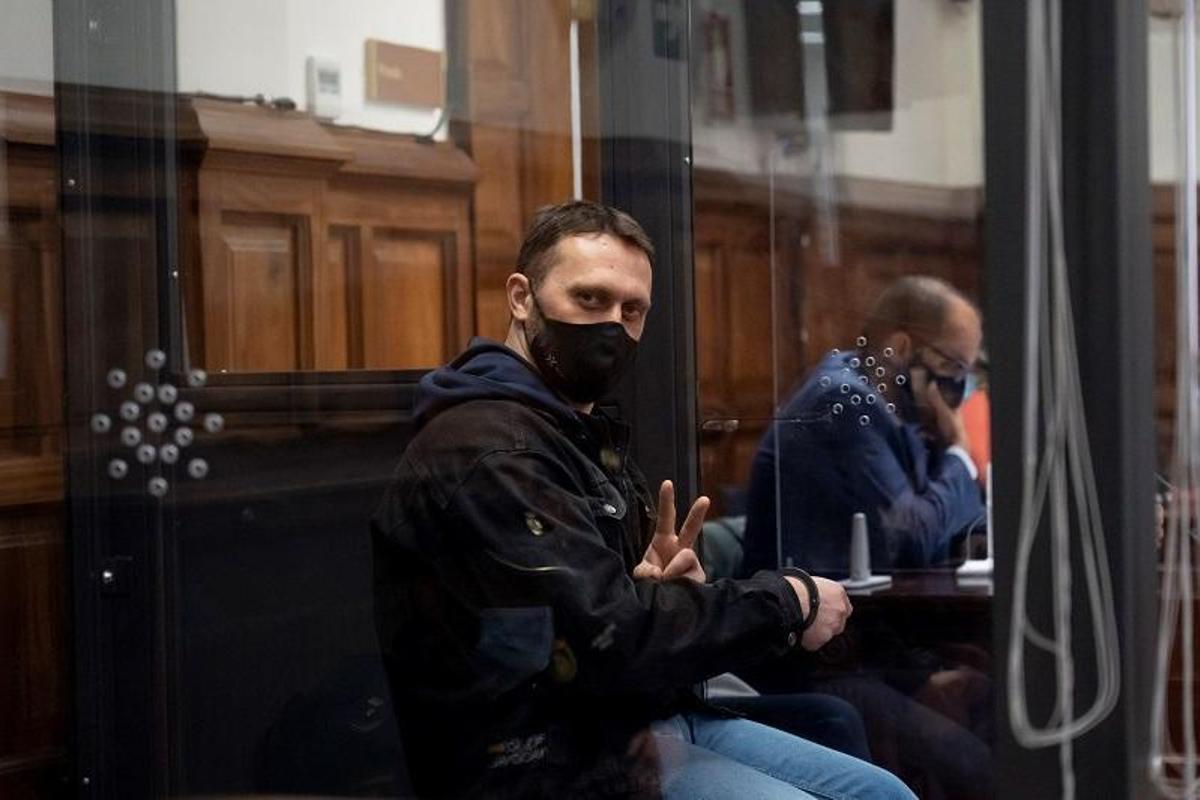 Una imagen de Igor el ruso durante el juicio.