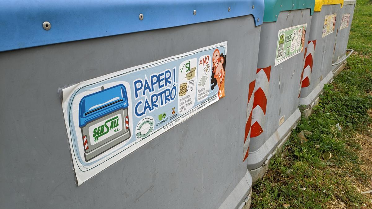 L'ARC vol fomentar la recollida selectiva.