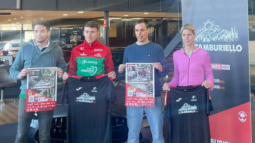 Presentación del Trail del Tamburiello. |