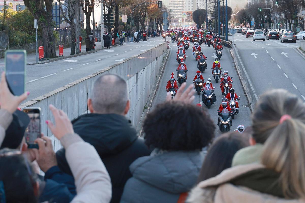 Miles de papanoeles invaden Vigo
