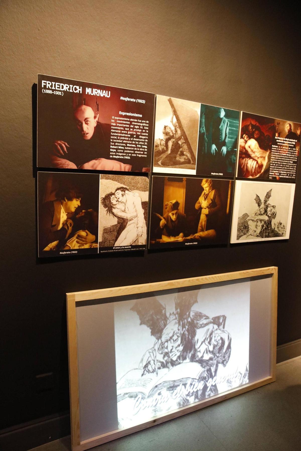 Exposición de Goya y el cine en el Antiguo Instituto de Gijón