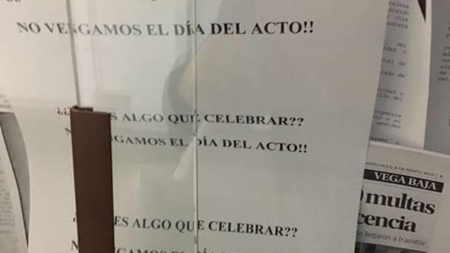 El PP afirma que el alcalde cambia la fecha del acto de la Policía Local porque se temía un «plantón»