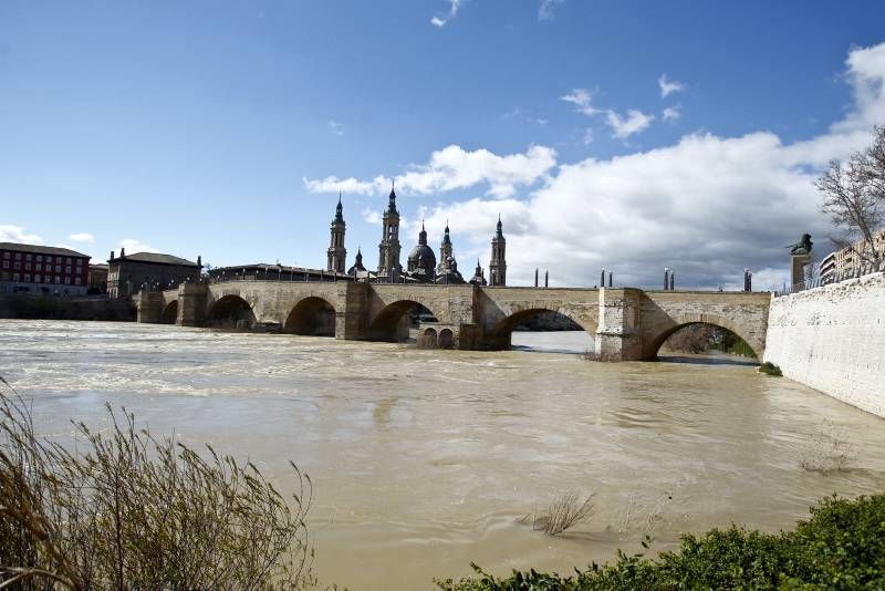 Fotogalería: Crecida del Ebro