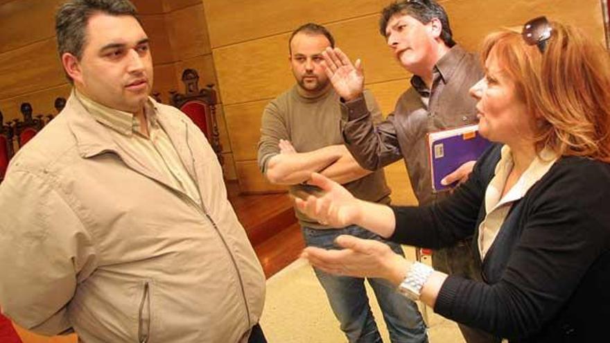 La reunión entre los vendedores y el Concello de Cambados no llegó a celebrarse.