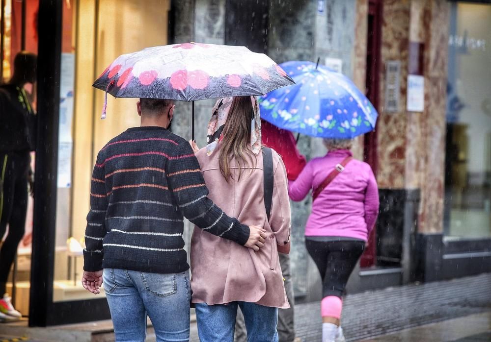 Lluvias en Tenerife