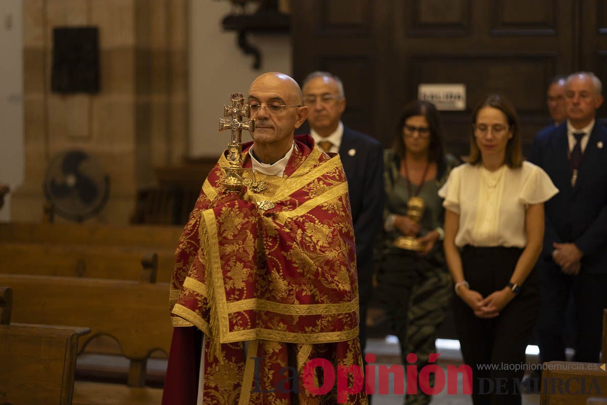 Bendición de la naturaleza con la Vera Cruz de Caravaca