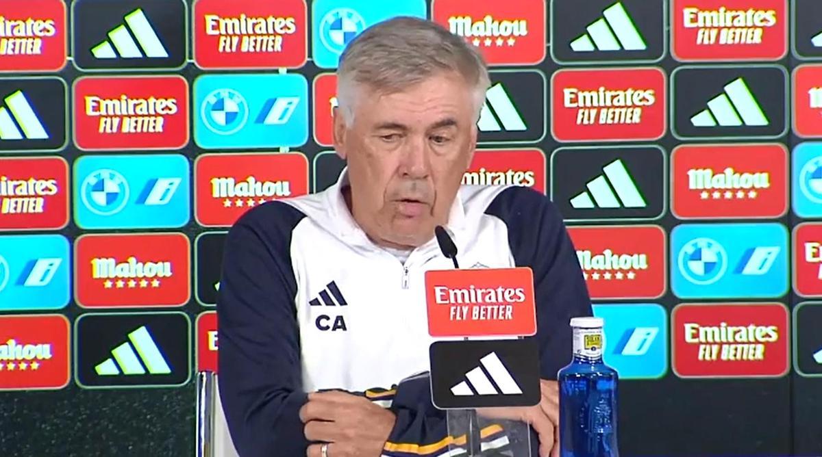 Ancelotti, sobre el caso Negreira: “Estoy preocupado, es un asunto muy grave”