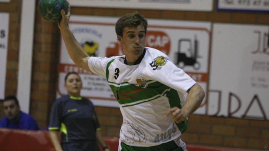 El banyolí del Bordils, Esteve Ferrer, ahir va anotar sis gols.