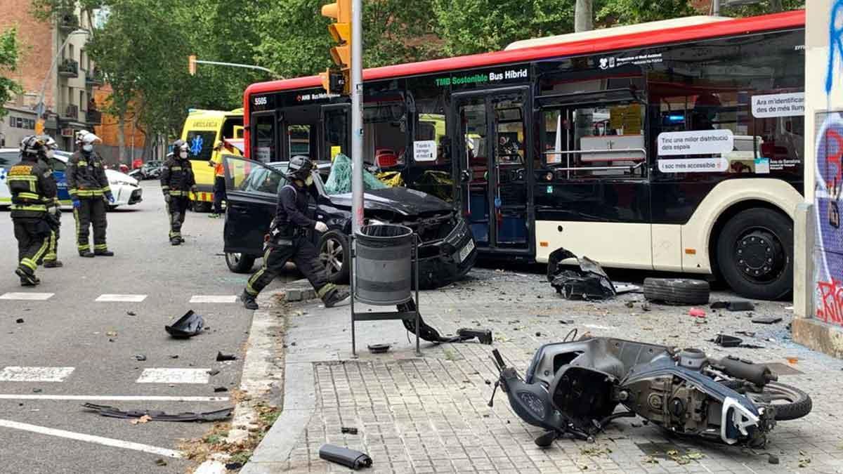 Accidente mortal en el barrio del Poblenou