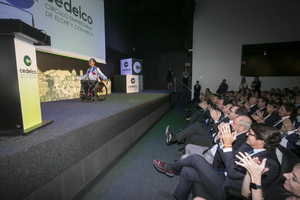 Un instante del acto en el Centro de Congresos