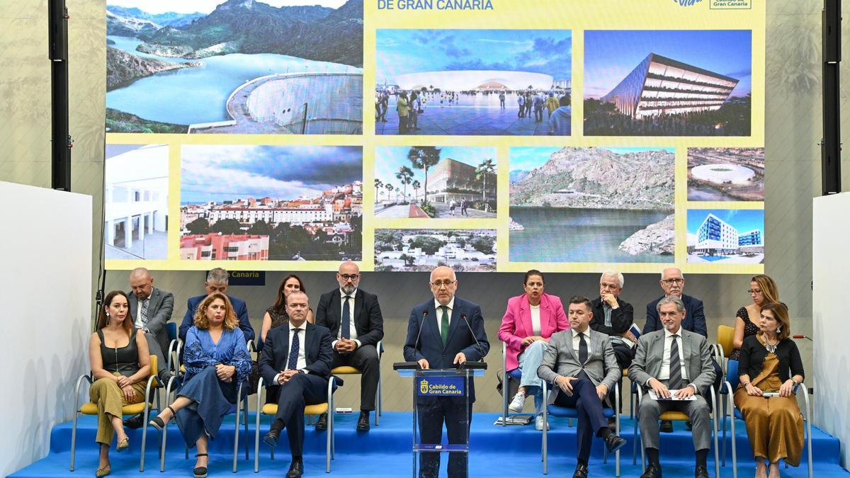 Presentacion de los Presupuestos del Cabildo de Gran Canaria para 2026