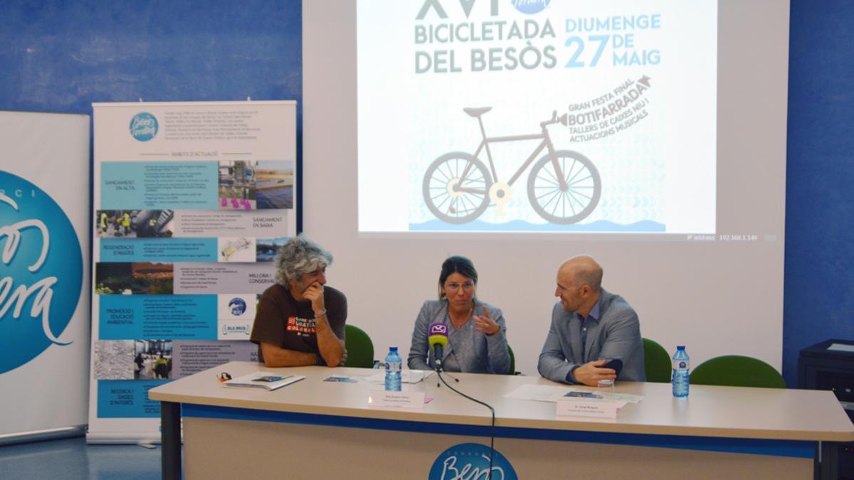 Presentación de la XVI Bicicletada del Besòs.