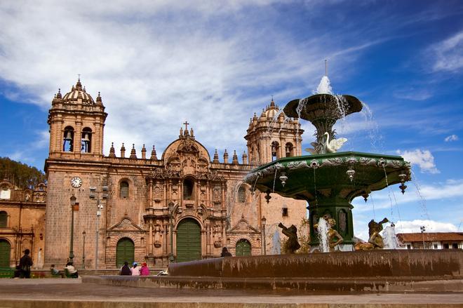 Plaza de Armas de Cuzco.