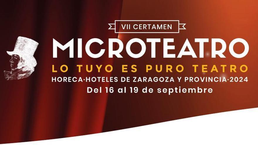 Cartel del Certamen de Microteatro.