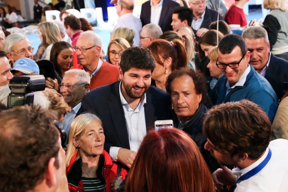 Acto del PP en el pabellón Cagigal de Murcia