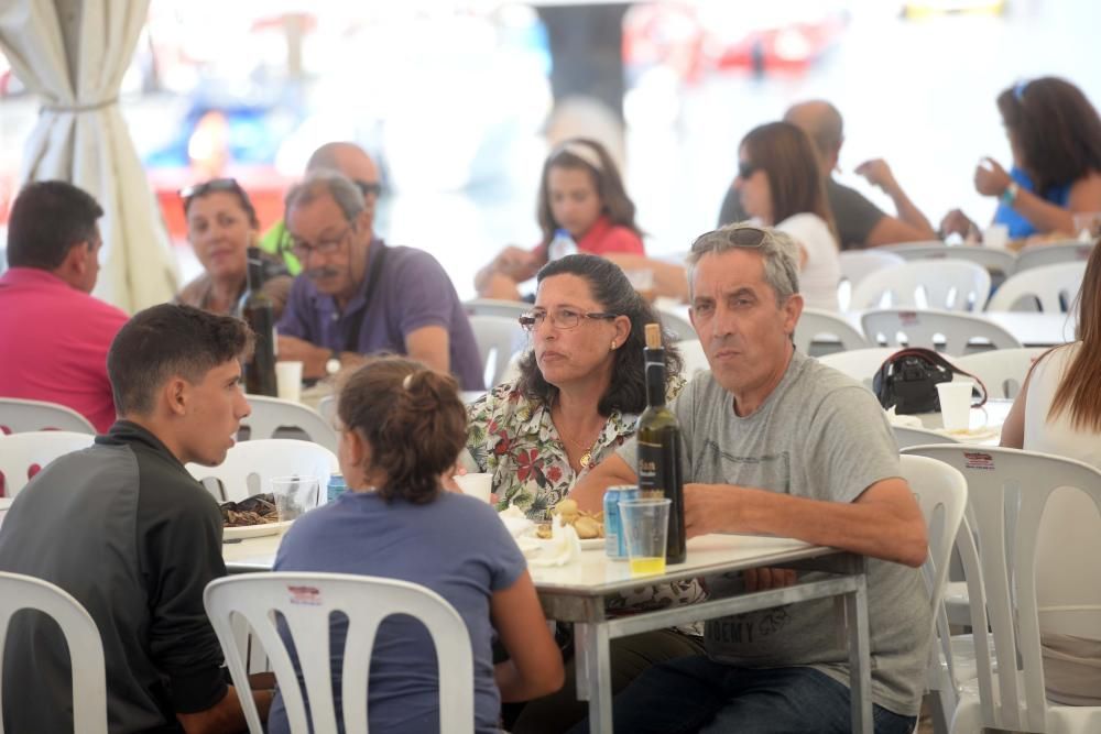 Sardinas con "estrella" en Vilaxoán