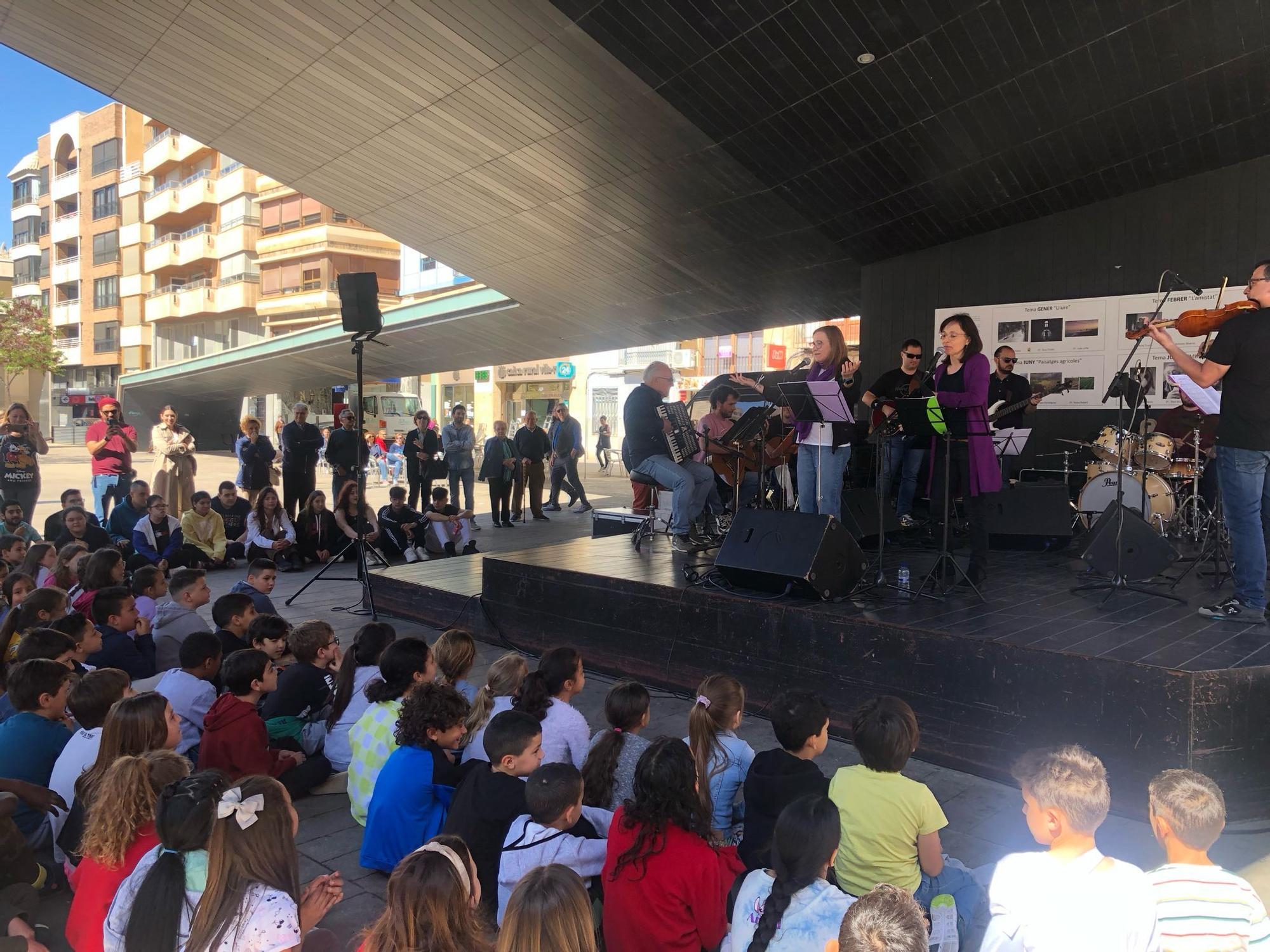 Les imatges del concert didàctic per a escolars en Vila-real