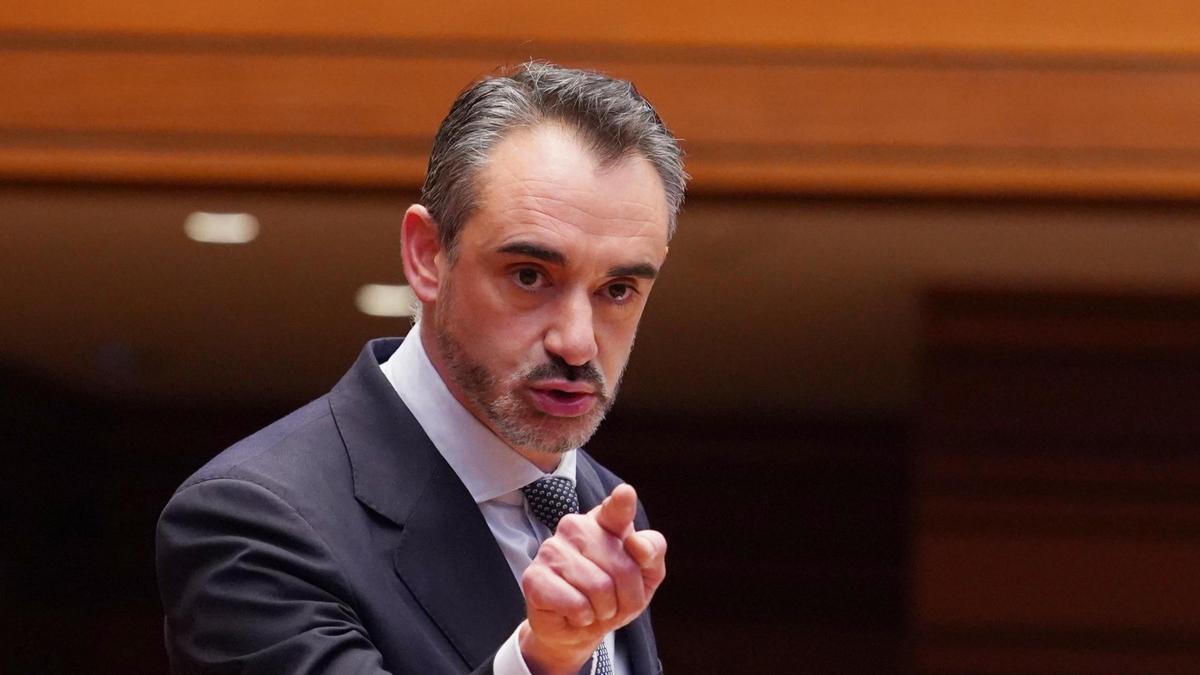 Intervención del portavoz de Vox David Hierro en la primera jornada del Debate de política general de la Junta de Castilla y León en las Cortes