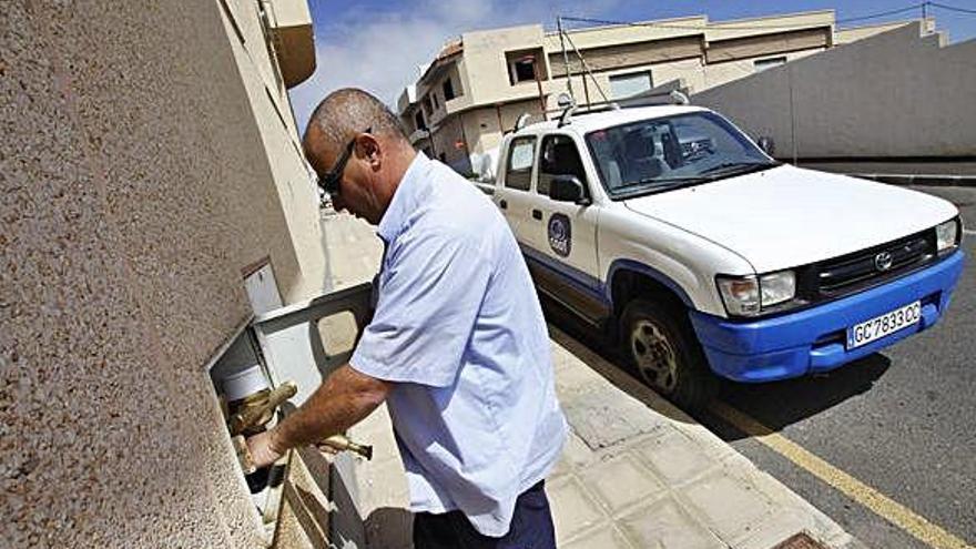 Trabajadores del Consorcio en la capital.